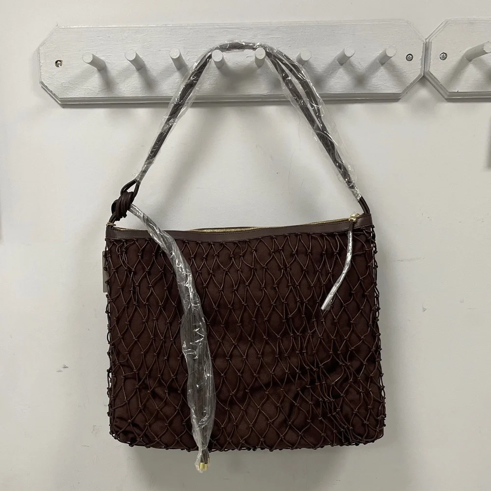 HOBO Kira Large Hobo Shoulder Bag, Coffee - NWT